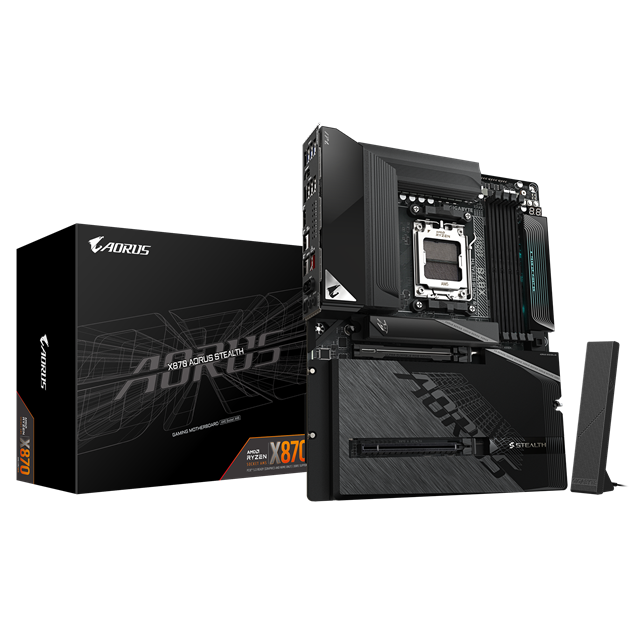 Gigabyte   ATX Motherboard for AMD Socket AM5 CPUs